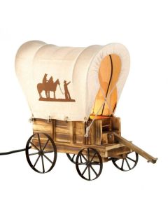 WESTERN WAGON TABLE LAMP